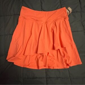 High Waisted Tulip Hem Swim Skort - Size: Extra Small Long - NWT